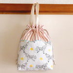 waさまオーダー品☆ admiの木馬柄☆マグポーチ☆保冷バッグ