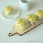 ひよこベーグル（抹茶チョコバナナ）