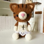 n様専用  オーダーっ子 ネコのあみぐるみ