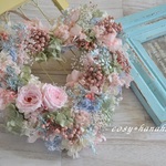 ふんわりハートのwreath