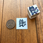 【y様ご予約品】自分印に・ギター ウクレレ ★黒猫 ハンコ