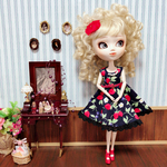 ブライス　リカちゃん  プーリップ  サーキュラーワンピース    ベリー