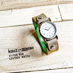 【受注生産】stitch run leatherwatch / COOL!