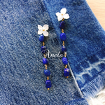lapis lazuli × flower shell