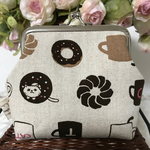 ブレイクタイム♡がま口ポーチ