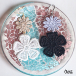 【華やか】レースフラワーピアス