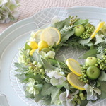 レモン＆グリーンアップルのふわふわWreath25