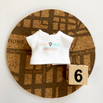 オビツ11  デザイン Tシャツ［6］水色 x ピンクLOVE♡WILD