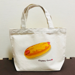 チーズドッグのトートバッグ