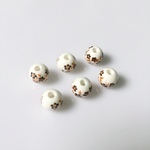 アクリルビーズ フラワー 8mm 6個