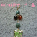 【Caimi様オーダー品】おうし座ピアス