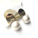 デカパールイヤリング(gold)