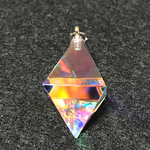 虹の結晶 蛍石型 ビビッド ペンダントトップ VD-077