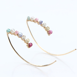 14kgf- multicolored gardenマーキスピアス