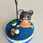 【waka様ご予約品】クロクマハムスターのメモスタンド