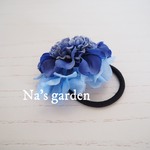 【和柄 髪飾りで華やかさup♡】フラワーアレンジメント ヘアアクセサリー【卒業式のお着物に◎】