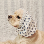 中型犬用 スヌード ホワイトプロヴァンス