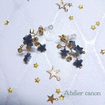 星の瞬き ピアス(イヤリング)