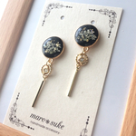 和風＊レースフラワーのピアス＆イヤリング