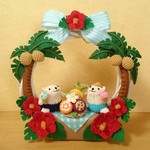 バカンス♪白クマちゃんの2wayリース①