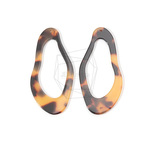 BSC-524-G【4個入り】セルロイドクラウドペンダント,celluloid Cloud pendant