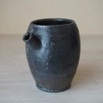 光彩鉄釉片口酒器　（コーヒーやミルクにも使えますよ）[0711]