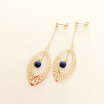 ラピスピアス/イヤリング
