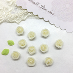  小さな 薔薇 パーツ・中より小さめ  樹脂 2