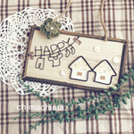 HAPPY HOME☆ワイヤーボードアレンジ
