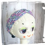 キッズ ヘアバンド ヴィンテージ ハワイアンプリント  クロスターバン