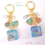 【左】シャラシャラ海ぐらす＊キーホルダー