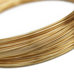 14KGF ワイヤー[ハーフハード] 26GA（0.40mm）【1m販売】(14K-WI27HH26GA