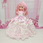 リカちゃん お姫様ドレス 一点物☆ピンク