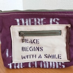 【Cotton mini bag-7】purple
