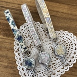 【sumi様オーダー品】 リバティ♪リールキーホルダー