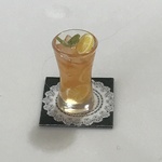 hand:made:ミニチュア：ドールハウス：アイスレモンティー：再販：
