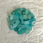 ブルー系８０ｇ　天然シーグラス（素材）