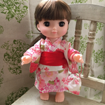 ソランちゃん&メルちゃんサイズ浴衣4点セット