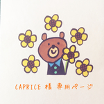 CAPRICE 様 専用ページ