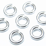 SILVER925 丸カン 太さ 1mm×サイズ 4mm【8コ販売】(SV-MC8★