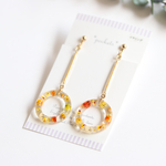 flower  フープイヤリング/ピアス