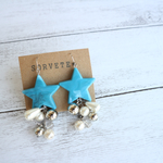 turquoise blue☆star