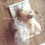  フレンチアンティークドレス♡ミニチュア雑貨