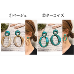 ターコイズブルーピアス