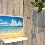 ゆったりおウチでリゾート気分？！夏を満喫☆爽やかな海の絵