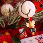 管狐のキーホルダー♪（藤緒）
