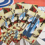 和風猫・原田左之助（原田にゃ之助）ポストカード&シールセット