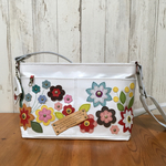プアナニ様(の、お嬢様用)オーダー品＊ フラワーガーデンのショルダーバッグ💐