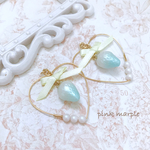 おめかし苺♡ハートのイヤリング／ピアス