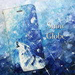 オリジナル手帳型iPhoneケース『Snow Globe』
